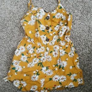 Yellow romper